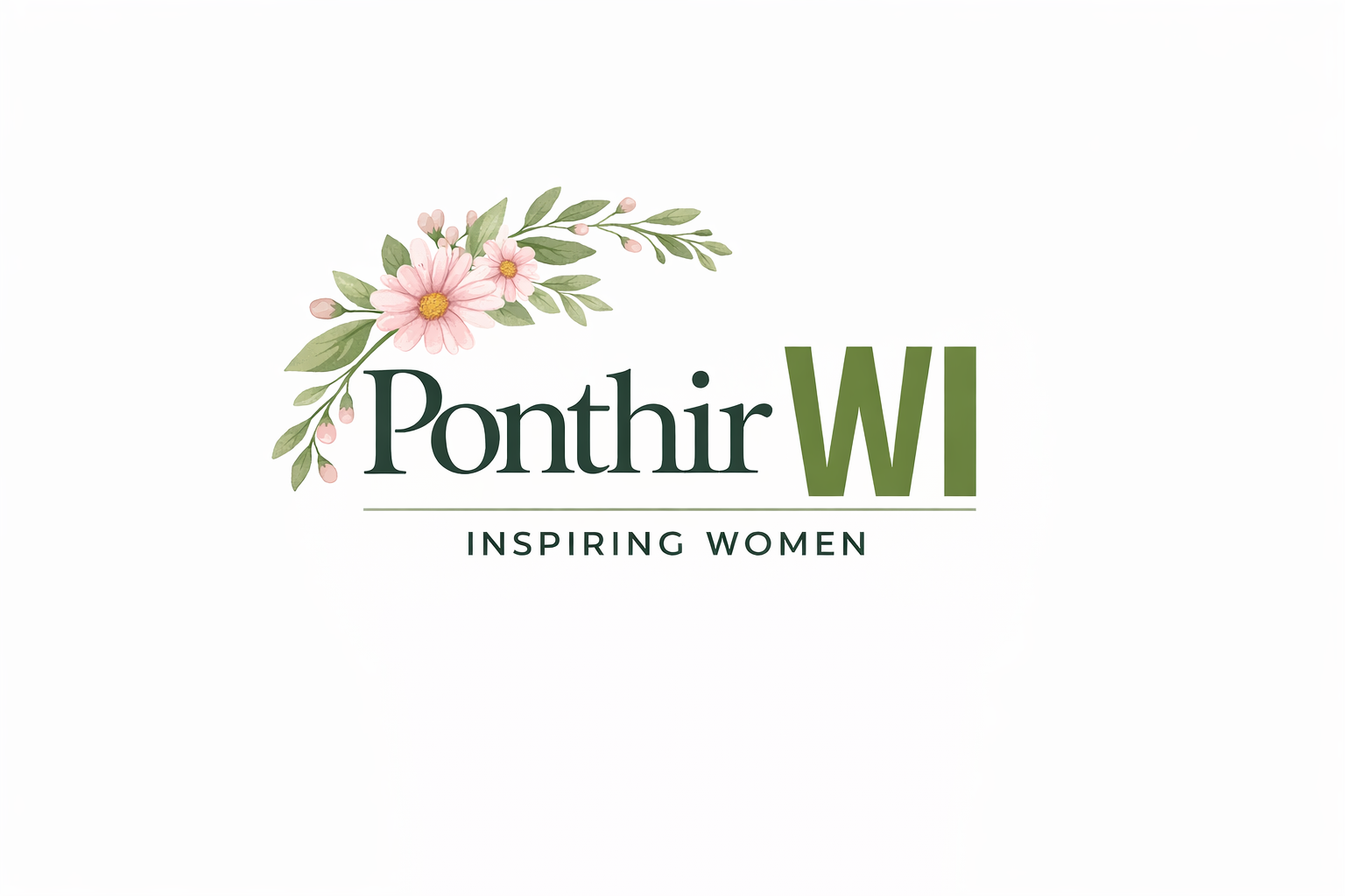 Ponthir WI Logo